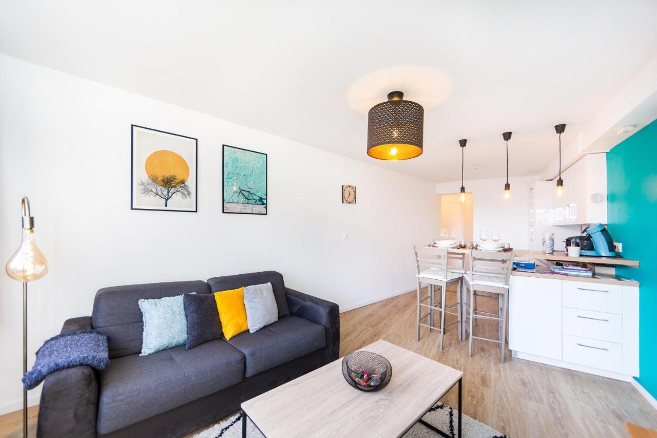 Splendide Appartement Rennes Centre + Parking ภายนอก รูปภาพ
