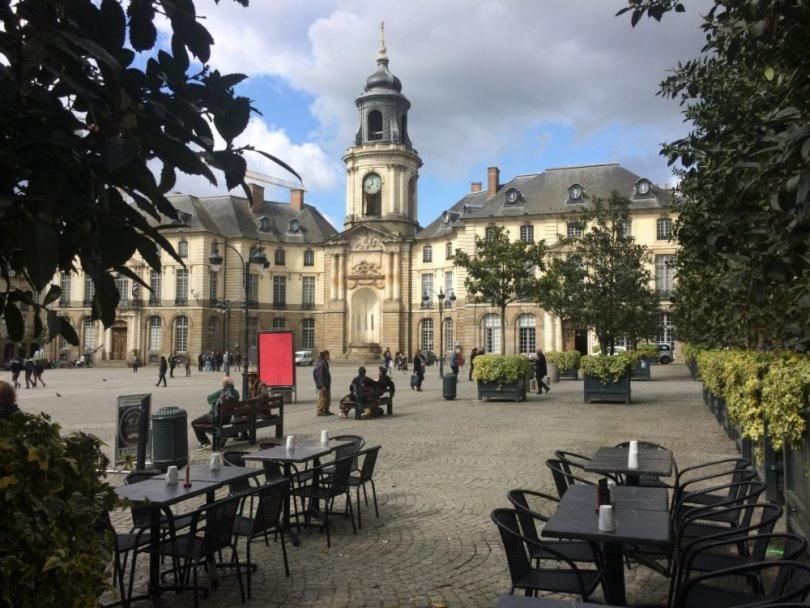 Splendide Appartement Rennes Centre + Parking ภายนอก รูปภาพ
