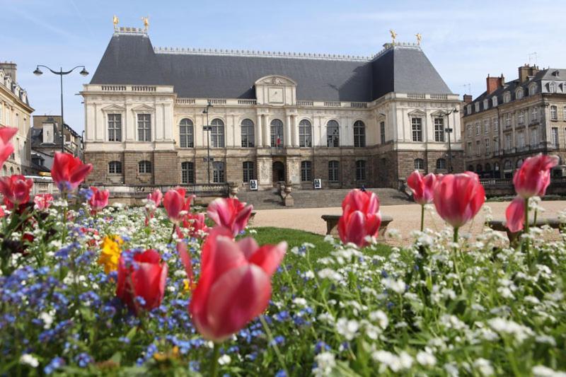 Splendide Appartement Rennes Centre + Parking ภายนอก รูปภาพ