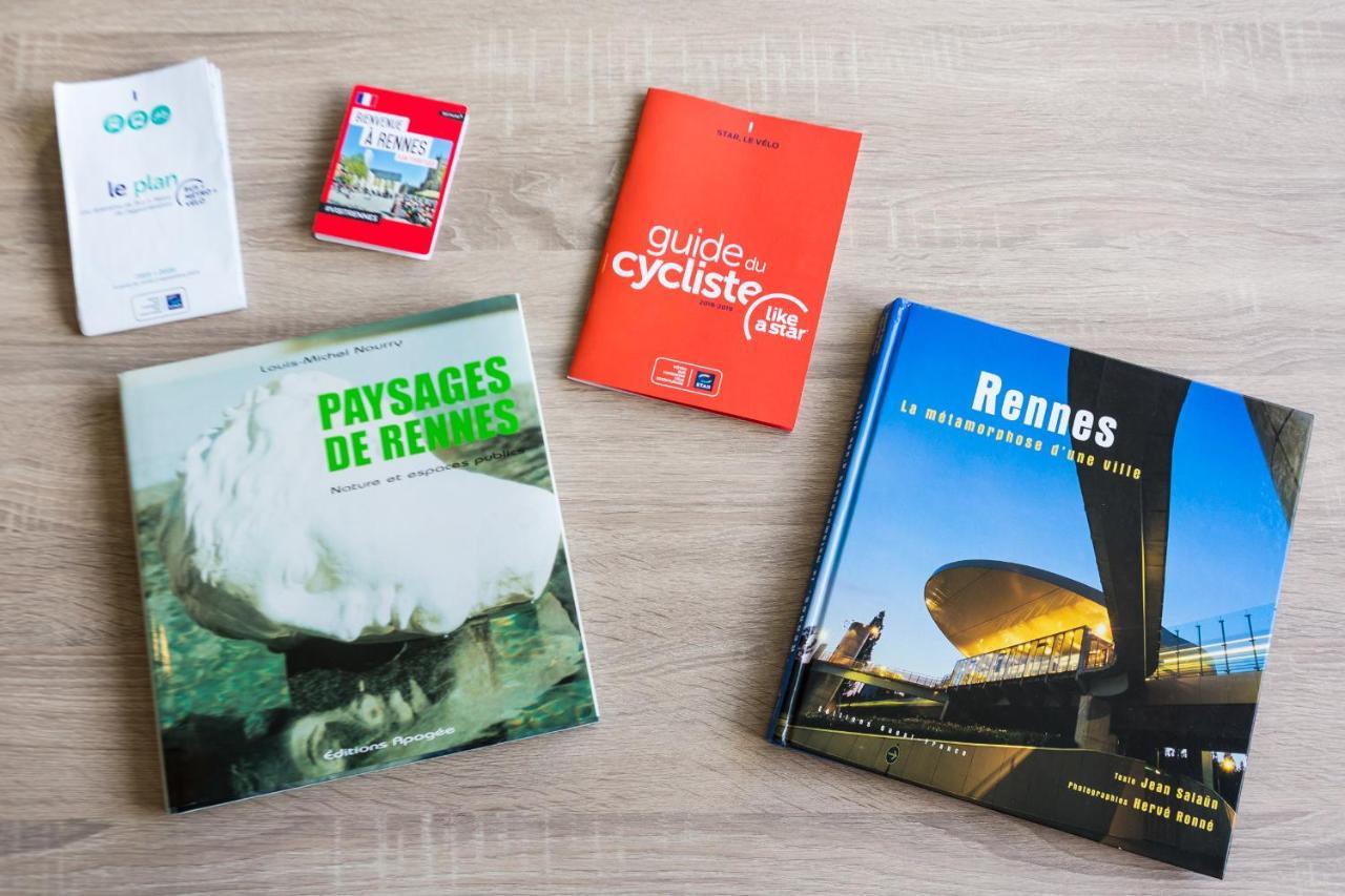 Splendide Appartement Rennes Centre + Parking ภายนอก รูปภาพ